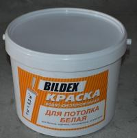 Краска BILDEX для потолка белая 13-14 кг  УЦЕНКА